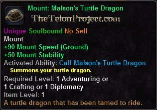 Mount: Malson's Turtle Dragon