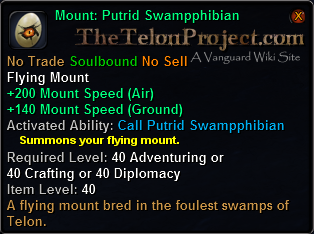 Mount: Putrid Swampphibian