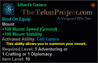 Sihari's Gataro