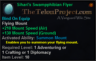 Sihari's Swampphibian Flyer