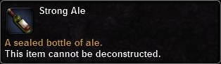 In-game tooltip for Strong Ale