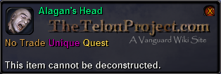 In-game tooltip for Alagan's Head