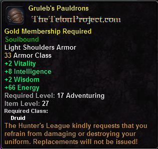 In-game tooltip for Gruleb's Pauldrons