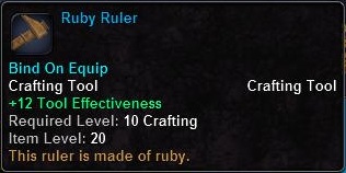 In-game tooltip for Ruby Ruler