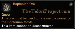 In-game tooltip for Hoptonian Ore