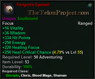 In-game tooltip for Fengrot's Eyeball