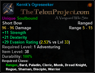 In-game tooltip for Kernk's Ogreseeker