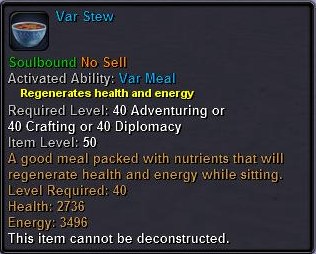 In-game tooltip for Var Stew