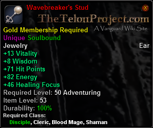 In-game tooltip for Wavebreaker's Stud