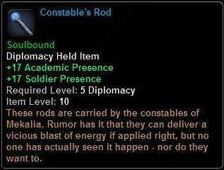 In-game tooltip for Constables Rod